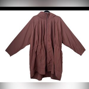 Athleta Dusty Rose Drip Drop Lightweight Jacket Women's Size 2X (0582)